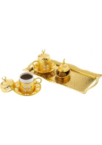 Yonca 2'li Kahve Seti