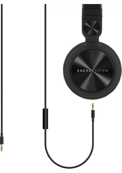 EnergySistem DJ2 Mikrofonlu Kulaküstü Kulaklık Siyah