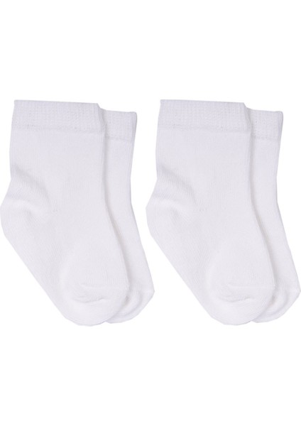 Kiti Kate 95675 2'li Organik Bebek Çorabı Ekru 18 - 24 Ay