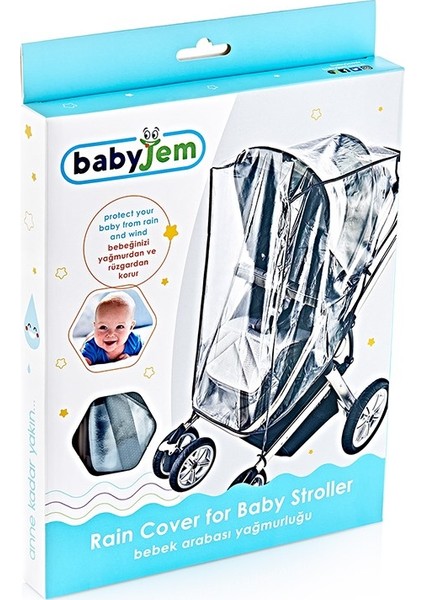 Babyjem Bebek Arabası Yağmurluğu
