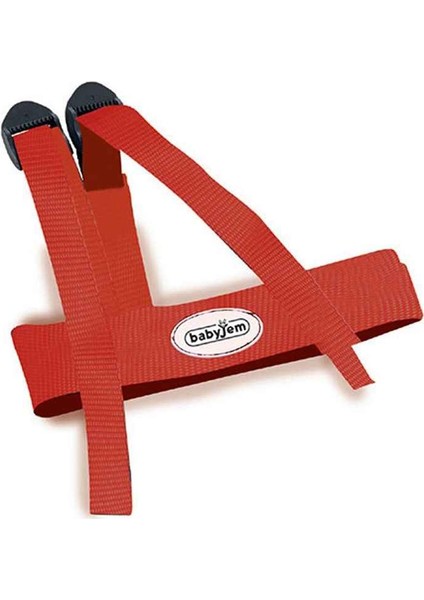 Babyjem Çocuk Güvenlik Kemeri Kırmızı