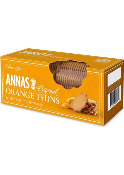Annas Portakallı Bisküvi 150 gr İsveç