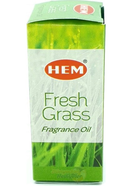 Dünyadan Hediyeler Taze Çimen Aromalı Lüks Buhurdanlık Yağı Fresh Grass 10 ml