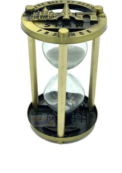 Metal Kum Saati Eyfel Kulesi Paris 5 Dakika No:2