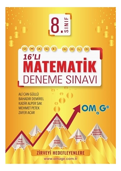 8. Sınıf Gold Matematik Deneme Sınavı