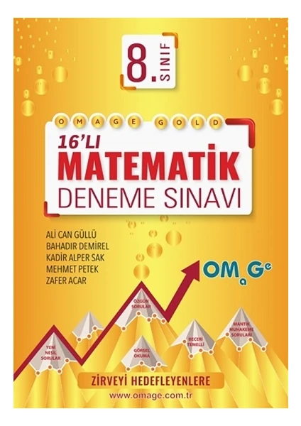 Omage Yayınları 8. Sınıf Gold Matematik Deneme Sınavı