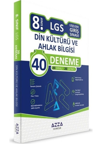 Azza Lgs Din Kültürü 40 Lı Deneme