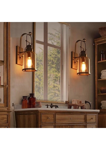 ST64 Flamanlı 6 W Rustik LED Ampul Dekoratif Vintage Aydınlatma Gün Işığı 10'lu