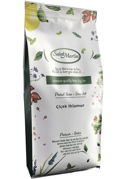 Çiçek Ihlamur Dökme Bitki Çayı 125 gr