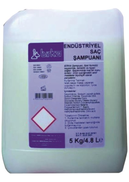 Endüstriyel Saç Şampuanı 5 kg