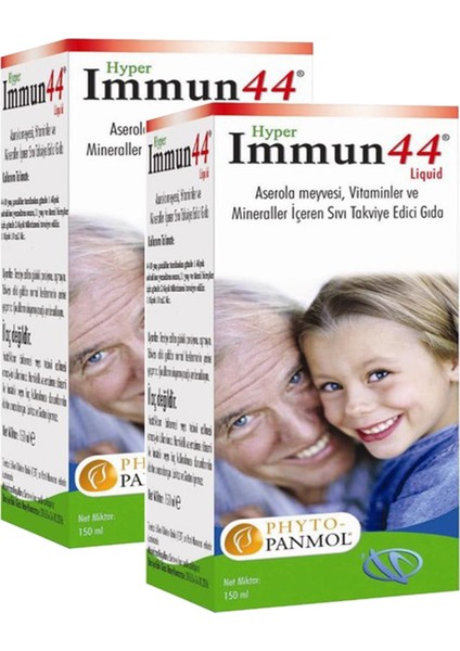 Immun 44 Şurup 250 ml 2 Kutu