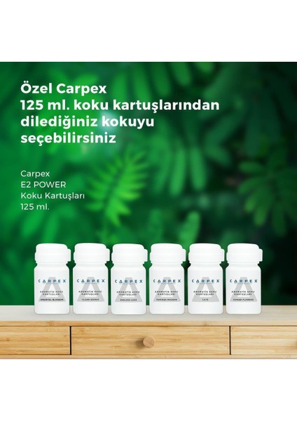 E2 Power Koku Makinesi Aromatik Koku Kartuşu Odour Terminatör 125 ml