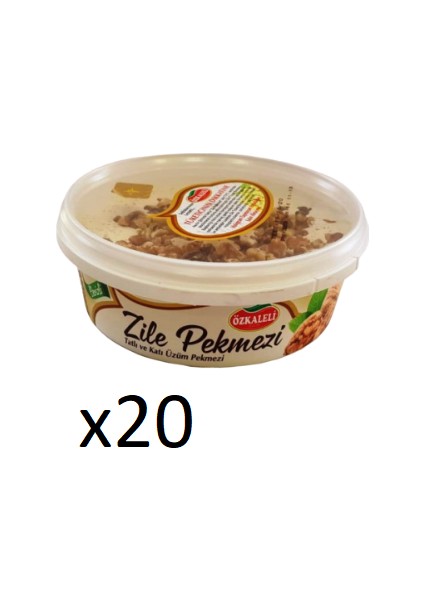 Cevizli Beyaz Zile Pekmezi 300 gr x 20 Adet
