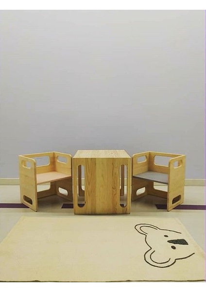 Çocuk Ders Çalışma - Oyun Masası Takımı fiyatları