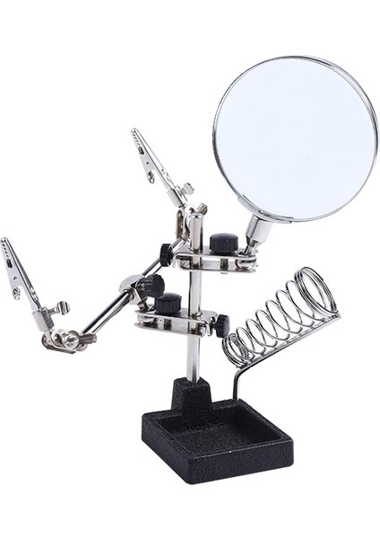 Çok Fonksiyonlu Büyüteçli Tamir Lehim Standı