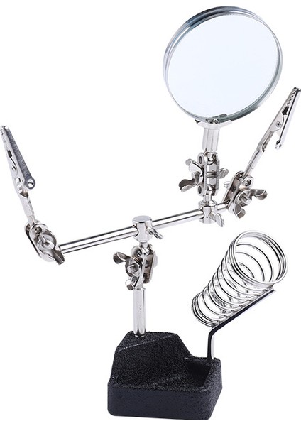 Çok Fonksiyonlu Büyüteçli Tamir Lehim Standı fiyatları