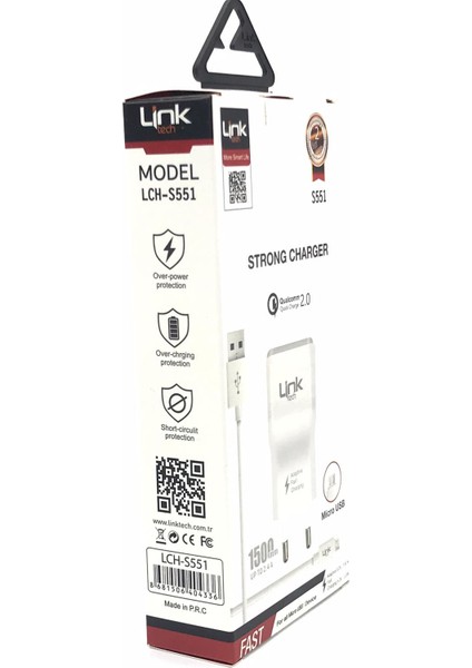 S551 Micro USB Hızlı Şarj Cihazı