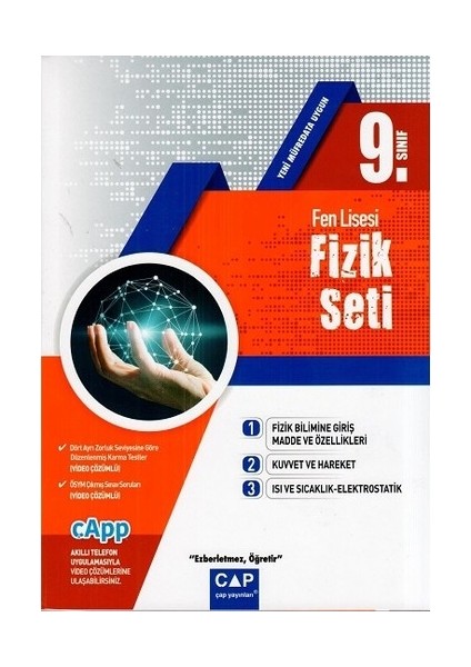 9. Sınıf Fizik Seti Fen Lisesi