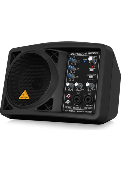 Eurolive B205D 150 Watt 5.25" Aktif Monitör Hoparlör Sistemi