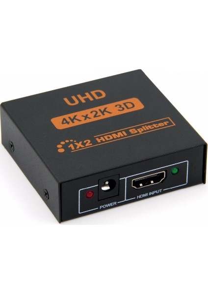 4435 2 Port UHD 4K HDMI Switch Ekran Monitör Splitter Çoklayıcı