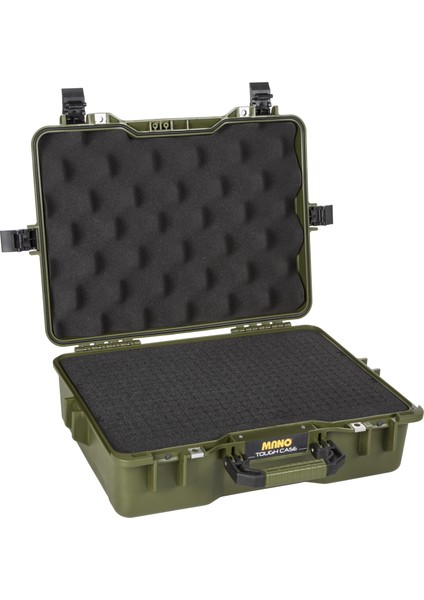 Mtc 330C Yeşil Yumurta Sünger Kare Lazer Kesim Süngerli Tough Case Pro Takım Çantası