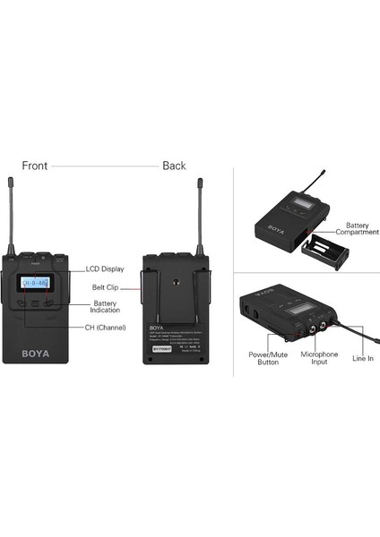 TX8 Pro Kablosuz Mikrofon Vericisi