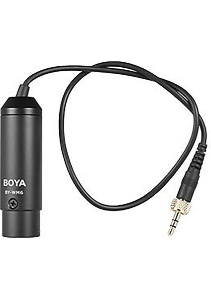 BY-WM6 Alıcı XLR Vidalı Ara Kablo