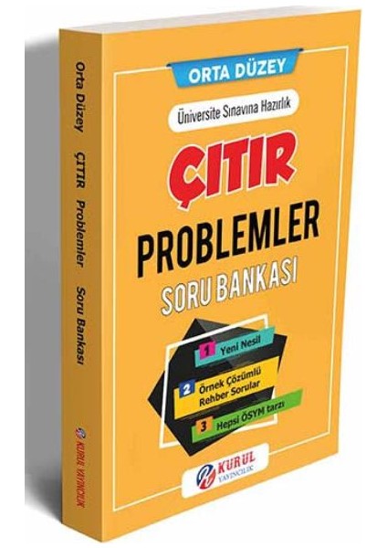 Üniversite Sınavına Hazırlık Orta Düzey Çıtır Problemler Soru Bankası