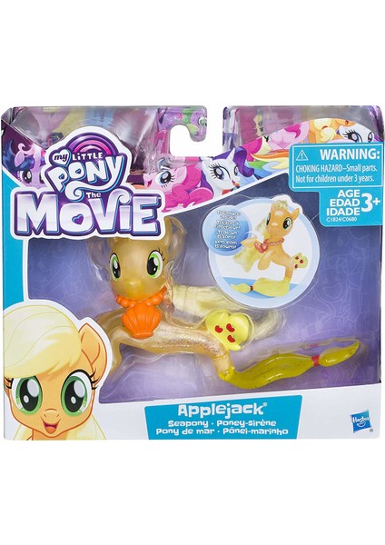 Hasbro My Little Pony The Movie Deniz Pony'si Applejack
