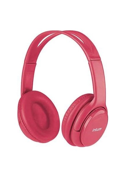 Intum Bluetooth Kulaküstü Kulaklık - Pembe