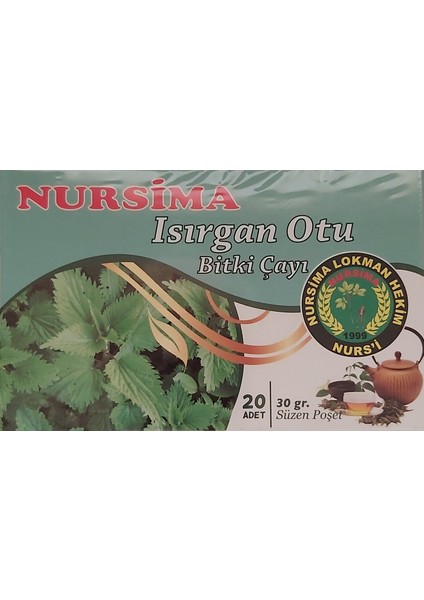 Nursi̇ma Isırgan Otu Bitki Çayı 20 Adet
