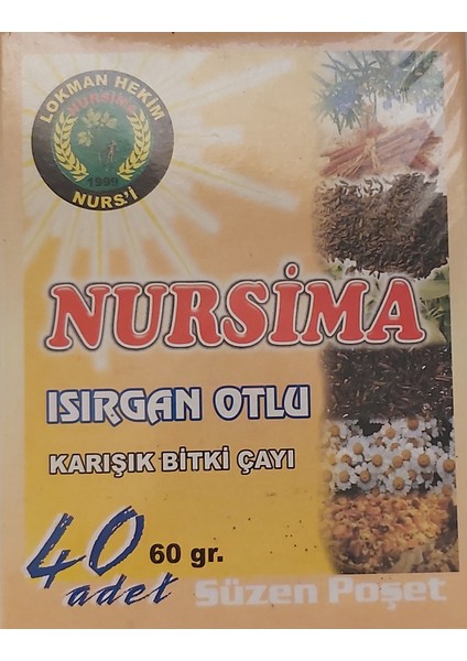 Nursi̇ma Isırganotlu Karışık Bitki Çayı 40 Adet