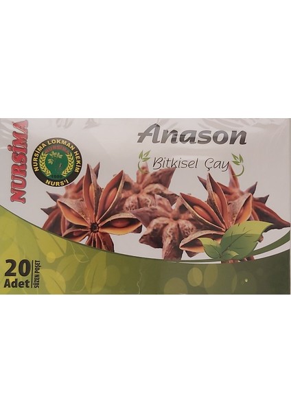 Nursi̇ma Anason Bitkisel Çay 20 Adet