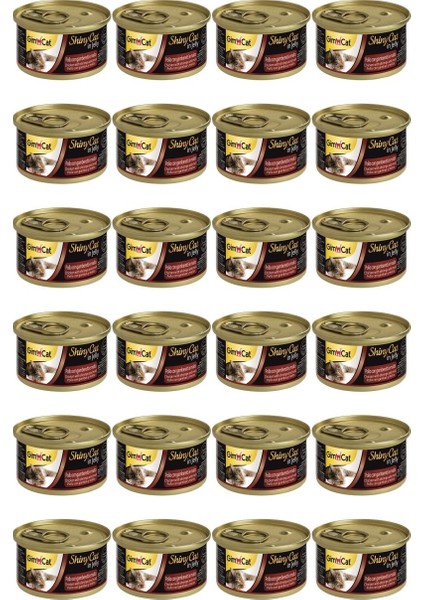 Shinycat Tavuklu Karides Malt Konserve Kedi Maması 70 gr x 24 Adet