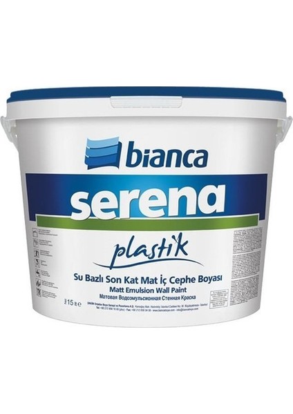 Serena Plastik 15 lt 2206 Kum Beji