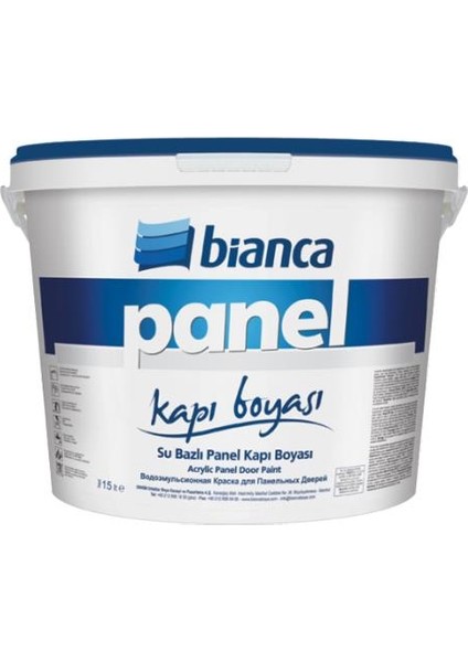 Su Bazlı Panel Kapı Boyası Beyaz 0,75 lt