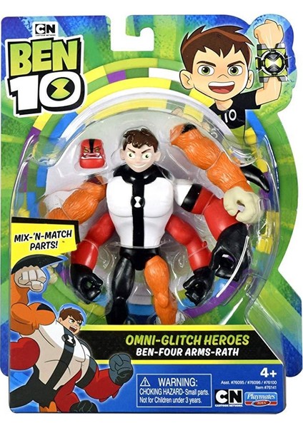 Omnı-Glıtch Heroes Ben-Four Arms - Rath Figür Oyuncak