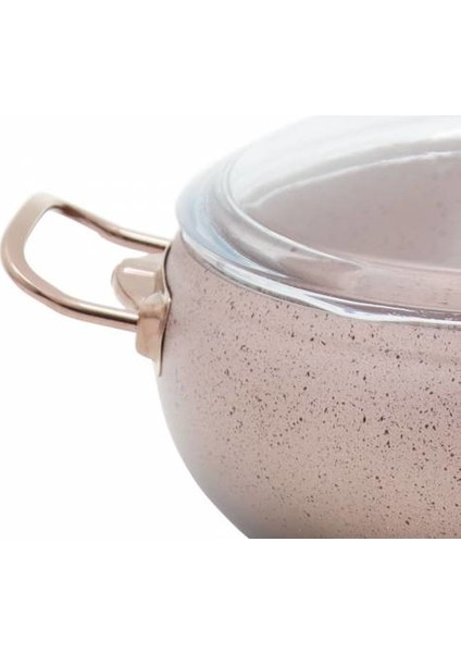 3023 Topchef 7 Parça Granit Küre Tencere Seti Rosegold fiyatları