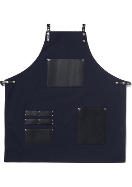 Nakışlı Boyundan Askılı Mutfak İş Önlüğü Barista Master Chef Garson Kuaför Tattoo Önlük