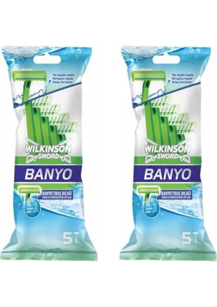 Banyo Tıraş Bıçağı 2 x 5 Adet