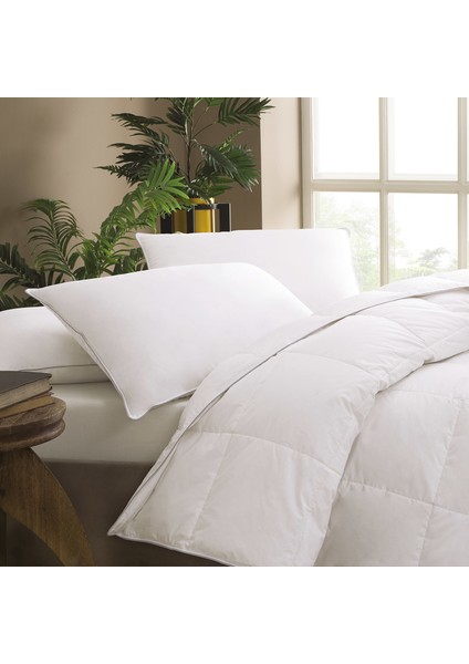 Bedding Deluxe Kaz Tüyü Yastık 800 gr (%70 Gıdık) (50X70 Cm)