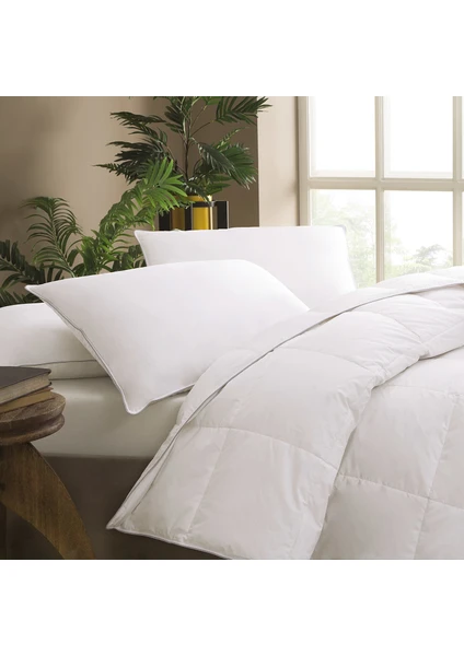 Bedding Deluxe Kaz Tüyü Yastık 800 gr (%70 Gıdık) (50X70 Cm)