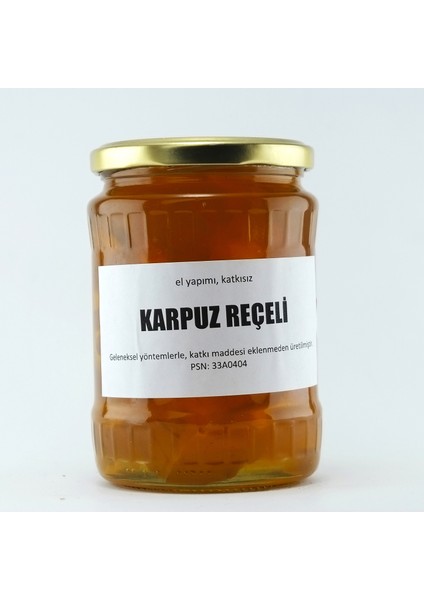 Silifke Sepeti Ev Yapımı Karpuz Reçeli 720 Gr