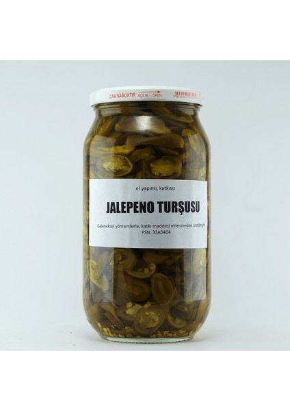Ev Yapımı Jalepeno Turşusu 720 Gr
