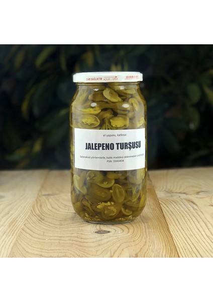 Ev Yapımı Jalepeno Turşusu 720 Gr