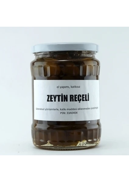 Silifke Sepeti Ev Yapımı Zeytin Reçeli 720 Gr