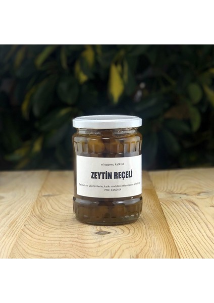 Silifke Sepeti Ev Yapımı Zeytin Reçeli 720 Gr