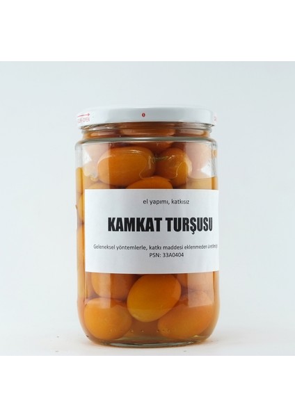 Silifke Sepeti Ev Yapımı Kamkat Turşusu 720 Gr