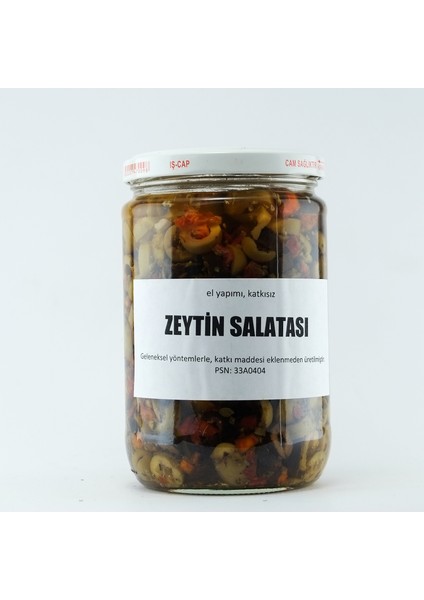 Ev Yapımı Zeytin Salatası 720 Gr