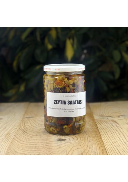 Ev Yapımı Zeytin Salatası 720 Gr